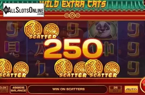 Free Spins Win Screen