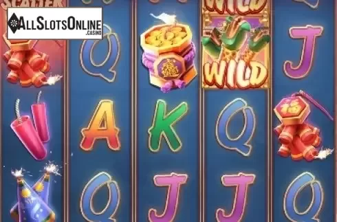 Win screen 1. Wild Fireworks from PG Soft