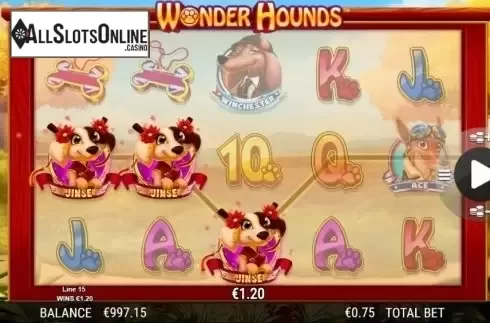 Win Screen . Wonder Hounds from NextGen