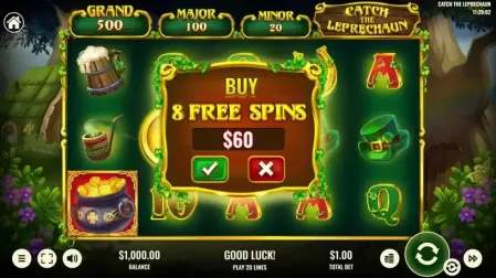 Catch The Leprechaun slot screenshot 2