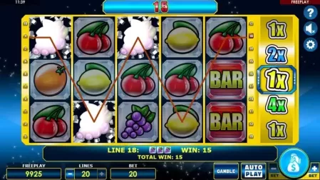 Crystal Fruits slot screenshot 2