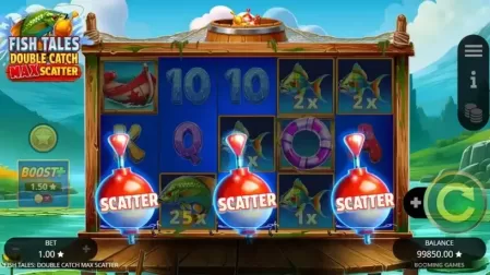 Fish Tales: Double Catch Max Scatter slot screenshot 2