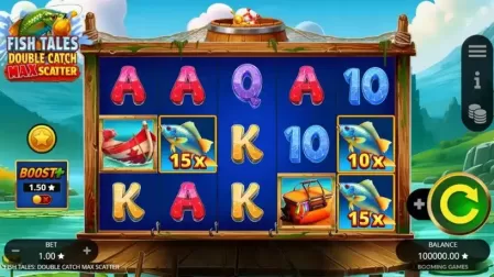 Fish Tales: Double Catch Max Scatter slot screenshot 1