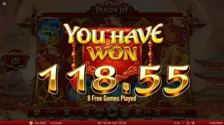 Fortune Dragon Joy slot screenshot 5