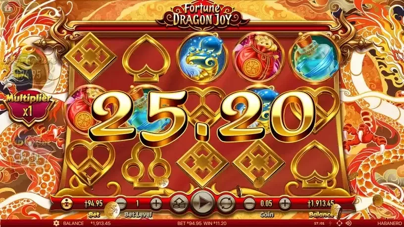 Fortune Dragon Joy slot screenshot 3
