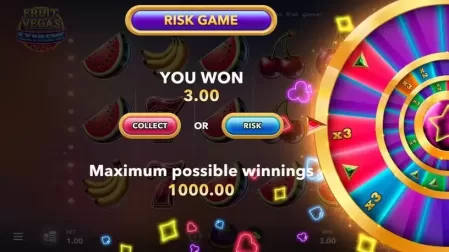 Fruit Vegas Extreme x125 slot screenshot 3