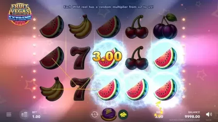 Fruit Vegas Extreme x125 slot screenshot 2