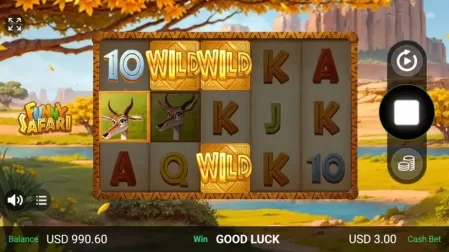 Funny Safari slot screenshot 2