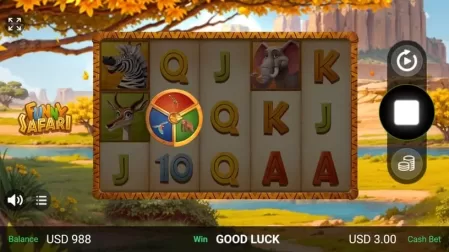 Funny Safari slot screenshot 4