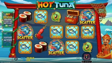 Hot Tuna slot screenshot 2