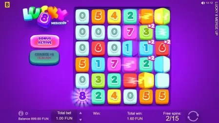 Lucky 8 Merge Up slot screenshot 4