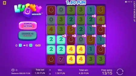 Lucky 8 Merge Up slot screenshot 5