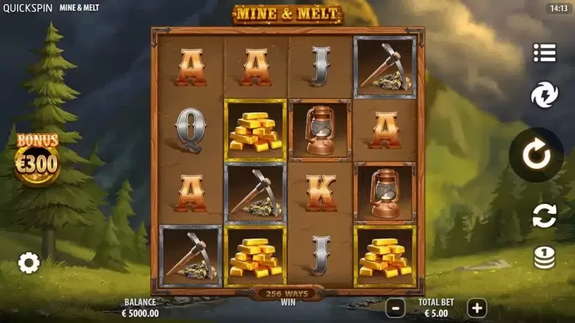 Mine & Melt slot screenshot 1