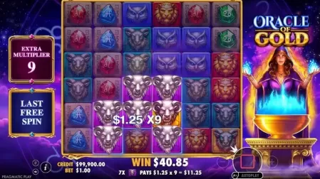 Oracle of Gold slot screenshot 6