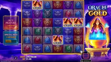 Oracle of Gold slot screenshot 3