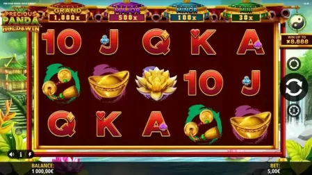 Precious Panda: Hold & Win slot screenshot 1