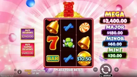 Super Gummy Strike slot screenshot 1