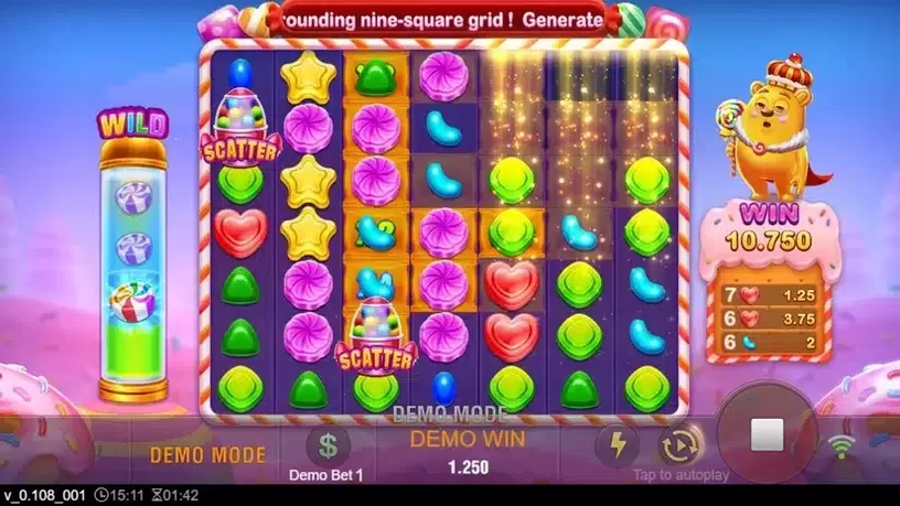 Sweet Land slot screenshot 3
