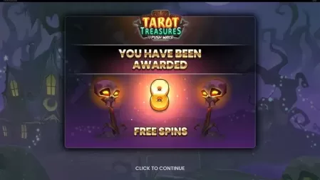 Tarot Treasures slot screenshot 3