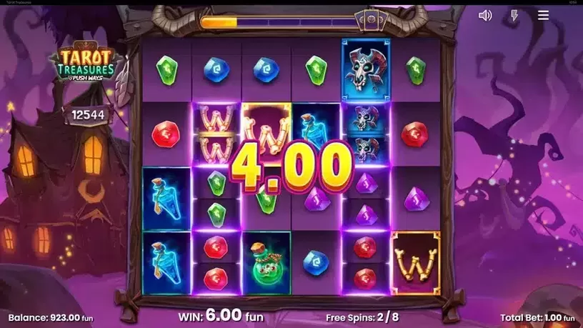 Tarot Treasures slot screenshot 4