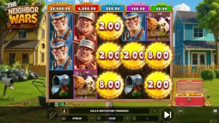 The Neighbor Wars slot screenshot 2