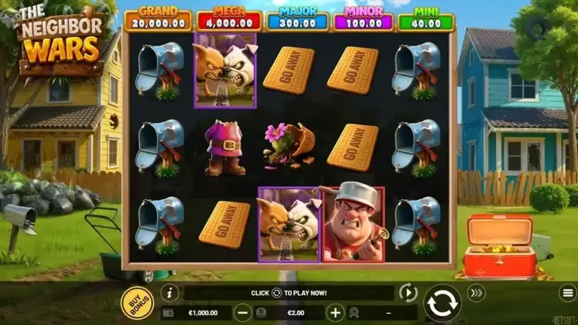 The Neighbor Wars slot screenshot 