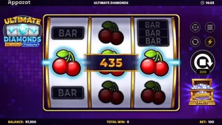 Ultimate Diamonds – Diamond Treasures slot screenshot 3