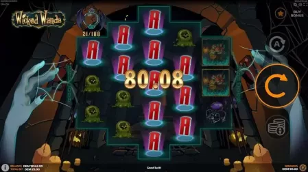 Wicked Wanda slot screenshot 3