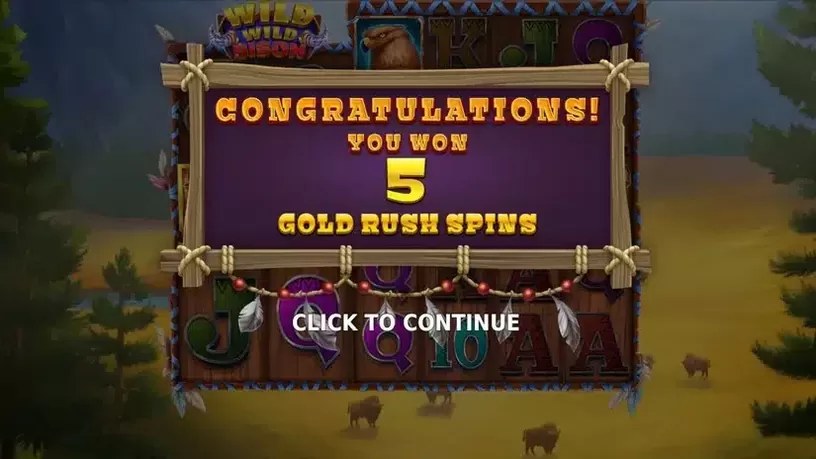Wild Wild Bison slot screenshot 3