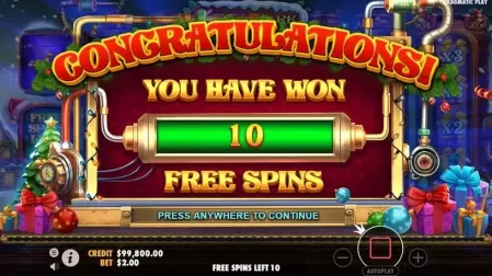 Xmas Spark slot screenshot 3
