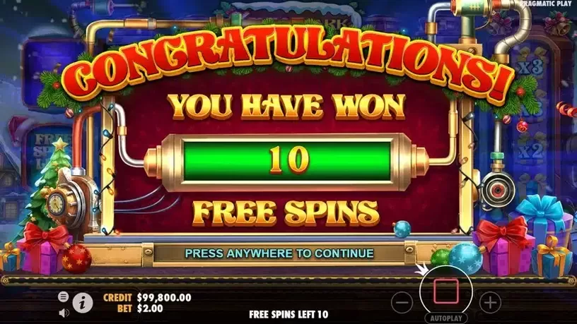 Xmas Spark slot screenshot 3