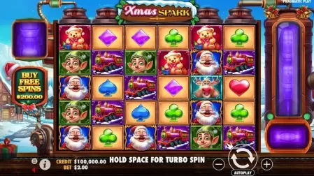 Xmas Spark slot screenshot 1