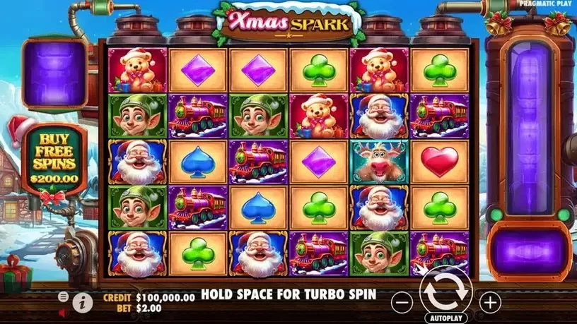 Xmas Spark slot screenshot 1