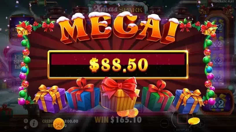 Xmas Spark slot screenshot 6