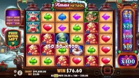 Xmas Spark slot screenshot 5