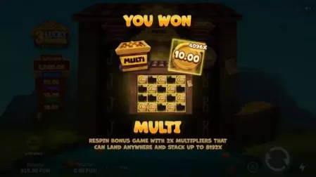 3 Lucky Nuggets slot screenshot 4