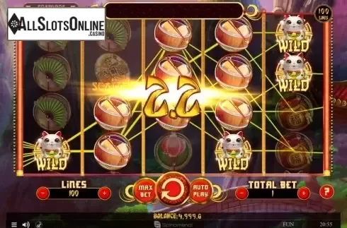 Win Screen 2. 88 Fortune Cats from Spinomenal