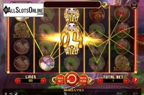 Win Screen 1. 88 Fortune Cats from Spinomenal