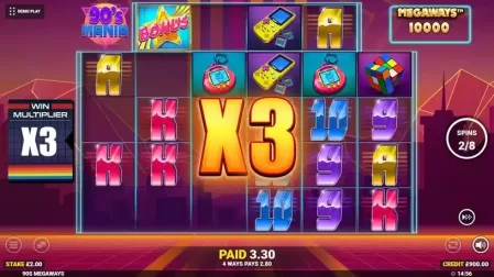 90’s Mania Megaways slot screenshot 5