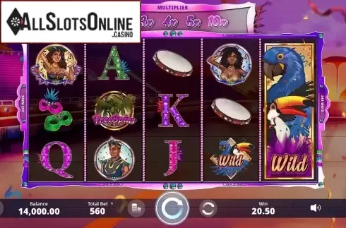 Reel Screen. Alegoria from Ipanema Gaming