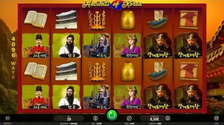 Ancients of Korea slot screenshot 1