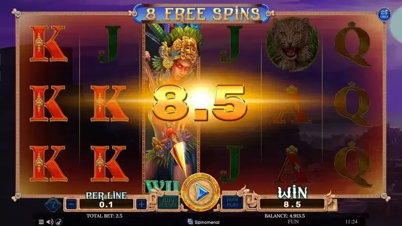 Aztec Spell Forgotten Empire slot screenshot 4