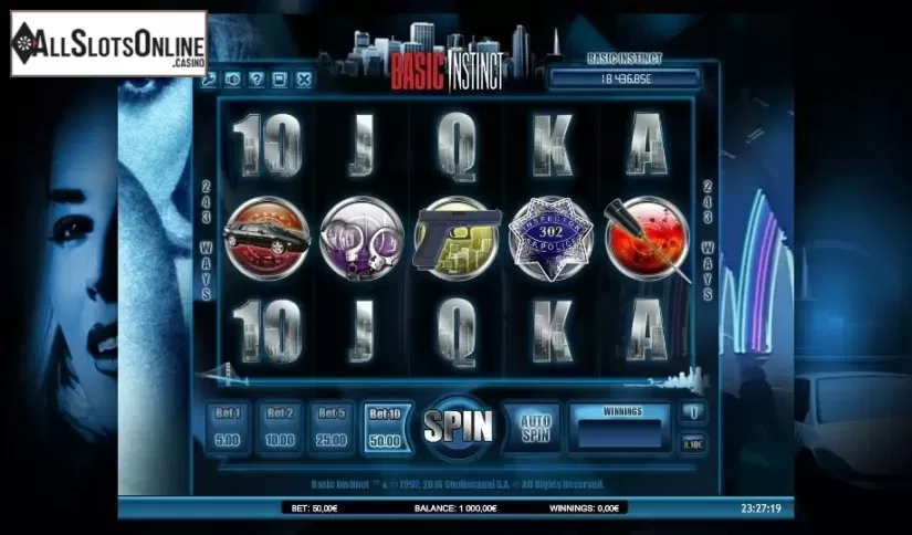 Reels. Basic Instinct from iSoftBet