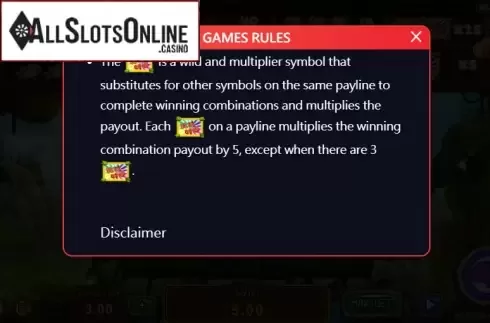 Game rules 2. Beast Party from XIN Gaming