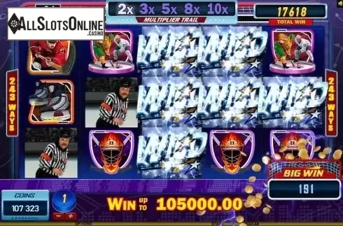 Mega Win Screen