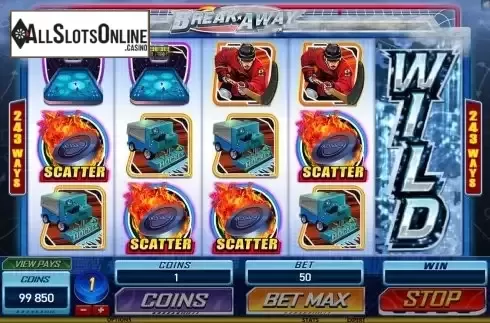 Free Spins Win Screen