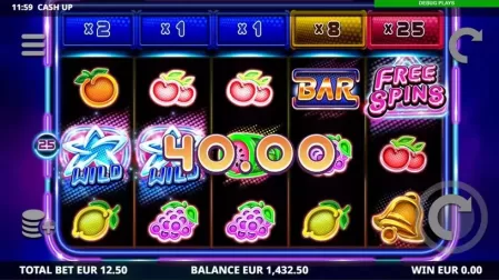 Cash Up slot screenshot 2