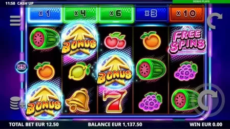 Cash Up slot screenshot 3