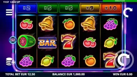 Cash Up slot screenshot 1