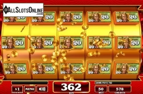 Win Screen 3. Crazy Money Deluxe VIP from Incredible Technologies
